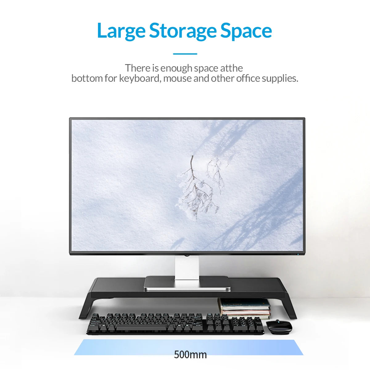 Cozyno Alden Solid-Top Monitor Riser — Cozyno Modern Desks & Workspace Accessories — view 3