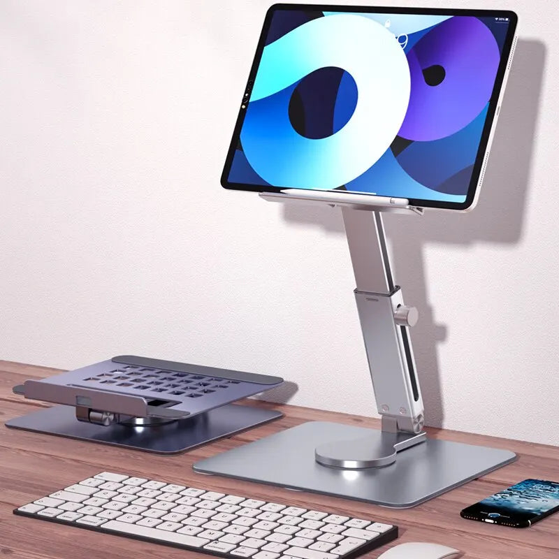 Cozyno Dreie Rotating Aluminium Tablet Stand — Cozyno Modern Desks & Workspace Accessories — view 2