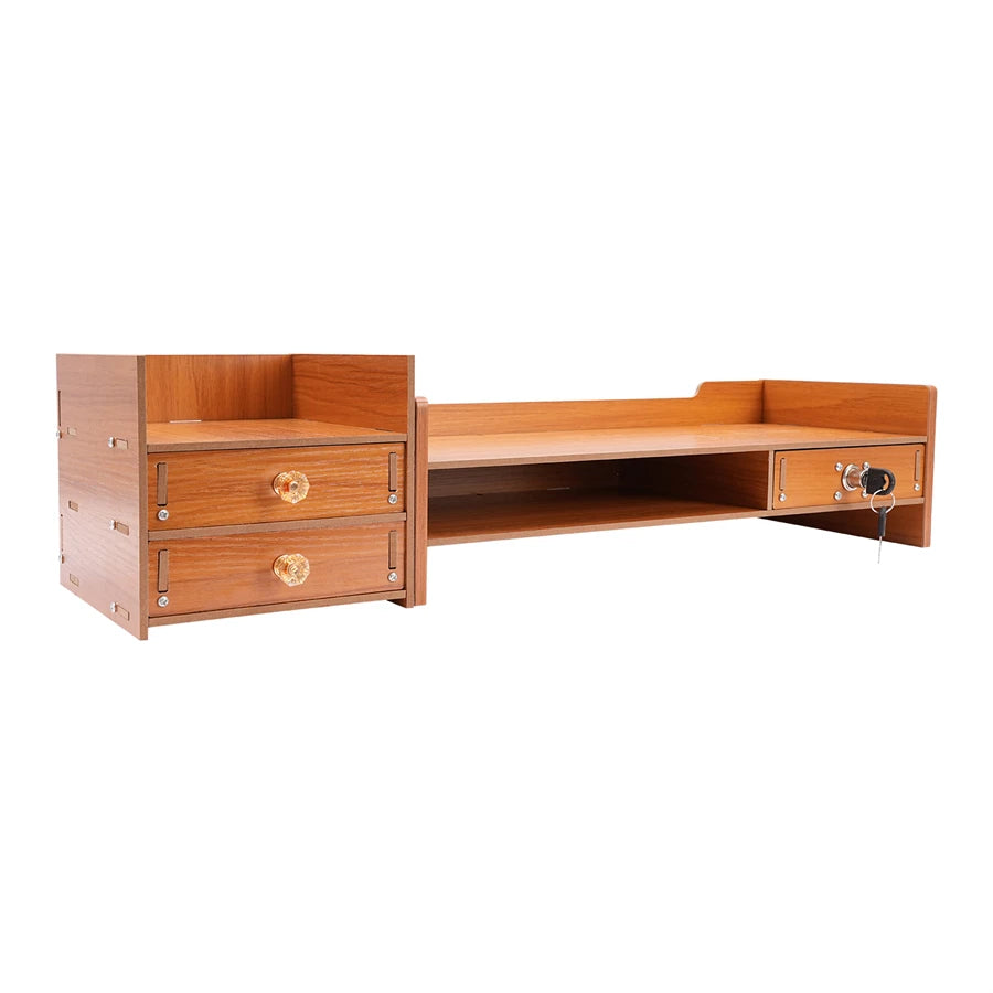 Cozyno Kilden Two-Drawer Monitor Riser — Cozyno Modern Desks & Workspace Accessories — view 4