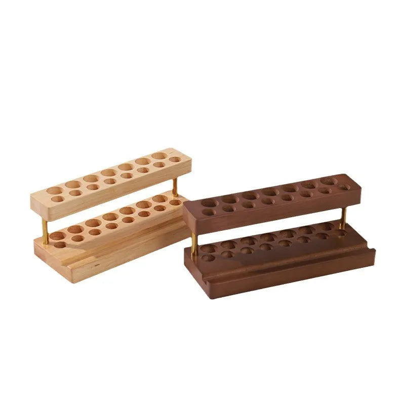 Cozyno Ma Walnut Pen & Phone Block — Cozyno Modern Desks & Workspace Accessories — view 4