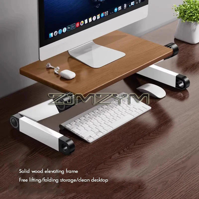 Cozyno Riku Adjustable Solid-Wood Riser — Cozyno Modern Desks & Workspace Accessories — view 4