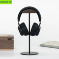 Cozyno Tarn Steel-Base Walnut Headphone Stand — Cozyno Modern Desks & Workspace Accessories