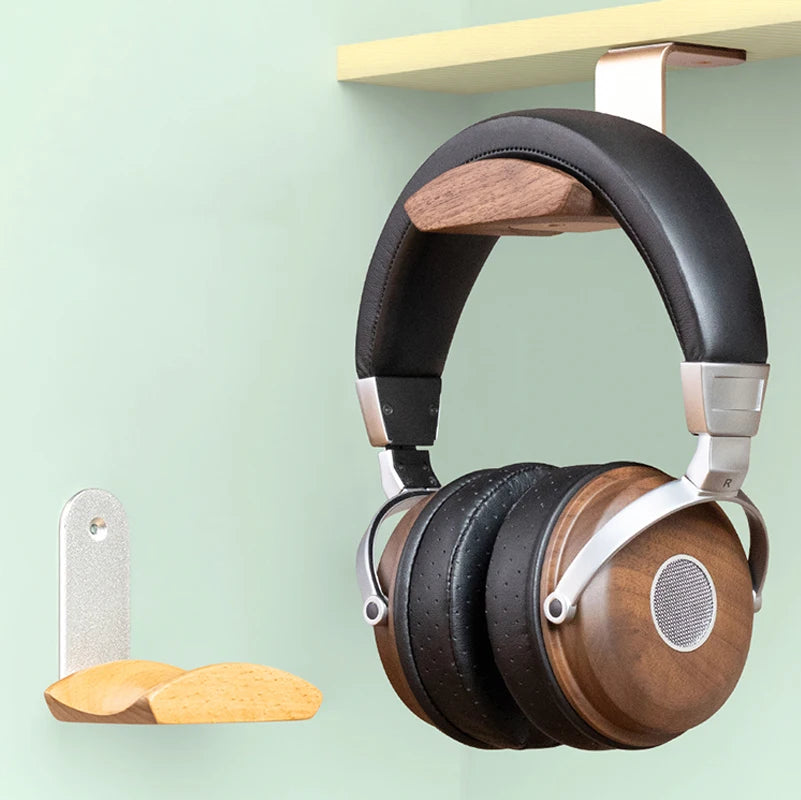 Cozyno Enkel Walnut & Beech Headphone Stand — Cozyno Modern Desks & Workspace Accessories — view 5