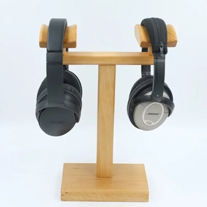 Cozyno Hovden Twin-Arm Walnut Headphone Stand — Cozyno Modern Desks & Workspace Accessories — view 3