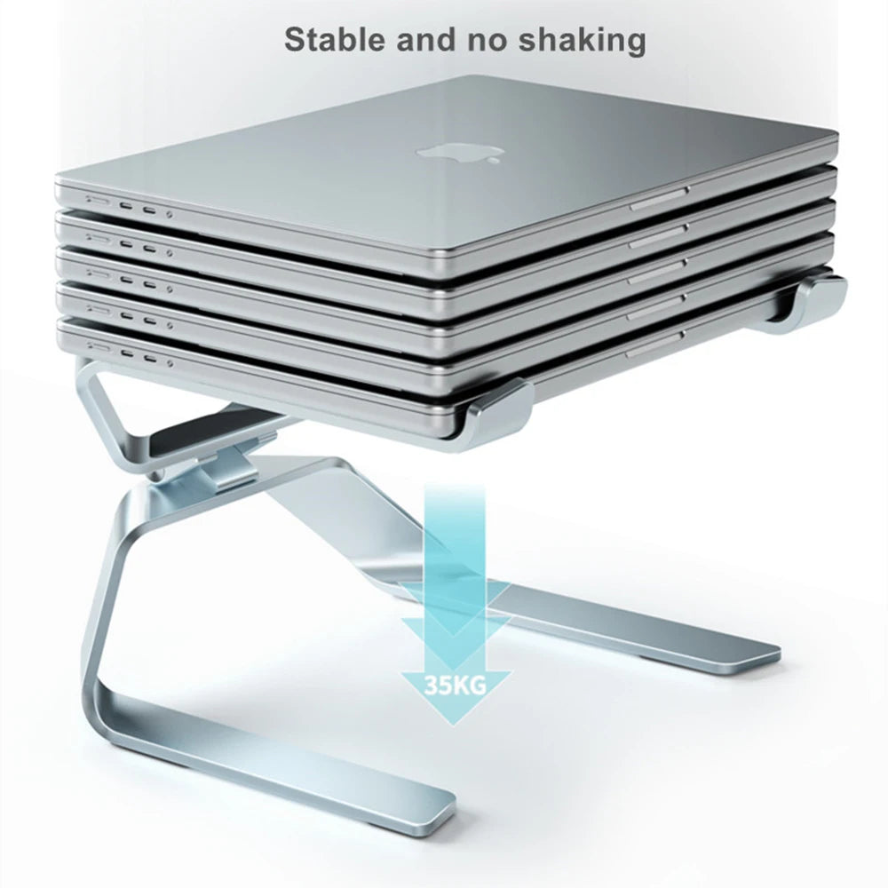 Cozyno Fjord Adjustable Aluminium Laptop Riser — Cozyno Modern Desks & Workspace Accessories — view 3
