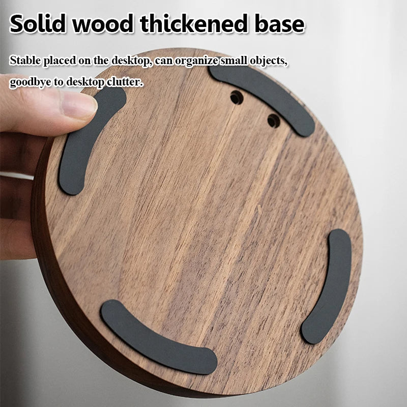 Cozyno Lofot Walnut & Aluminium Headset Stand — Cozyno Modern Desks & Workspace Accessories — view 3