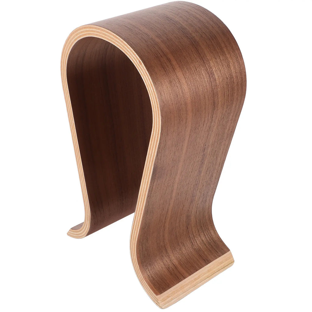 Cozyno Bue Arched Wood Headphone Stand — Cozyno Modern Desks & Workspace Accessories — view 4