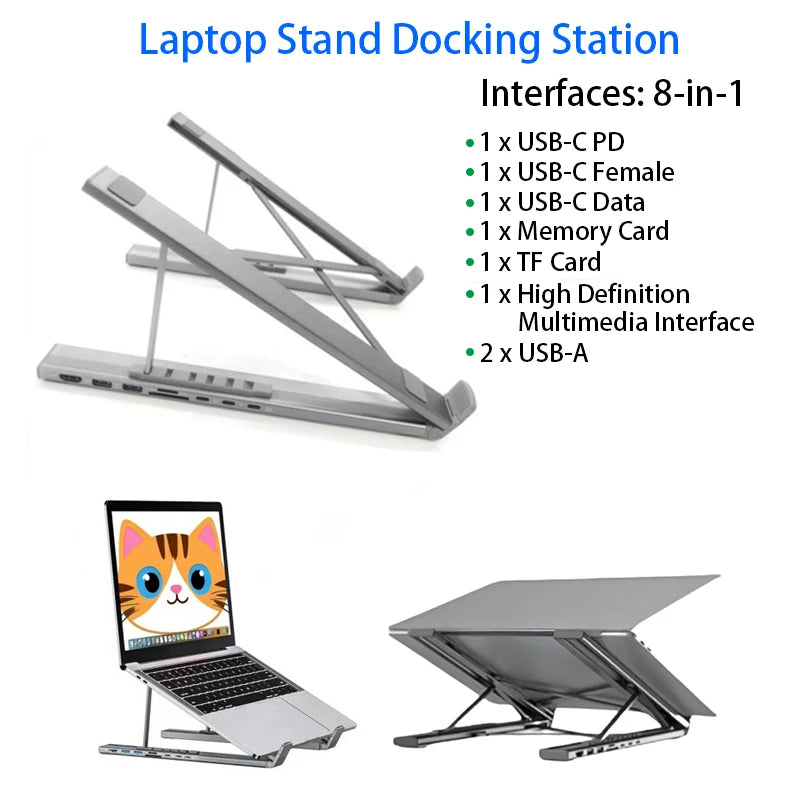 Cozyno Nexa Dock-In-One Laptop Riser — Cozyno Modern Desks & Workspace Accessories — view 2
