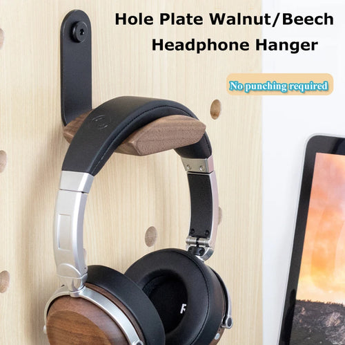 Cozyno Enkel Walnut & Beech Headphone Stand — Cozyno Modern Desks & Workspace Accessories — view 2