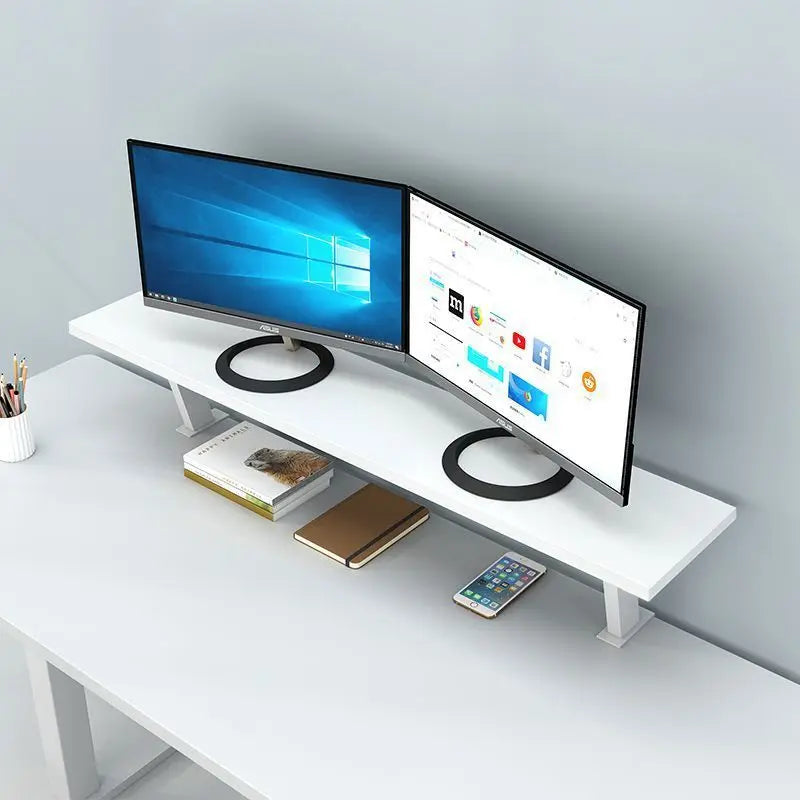 Cozyno Klemme Clamp-On Wood Desk Caddy — Cozyno Modern Desks & Workspace Accessories — view 2