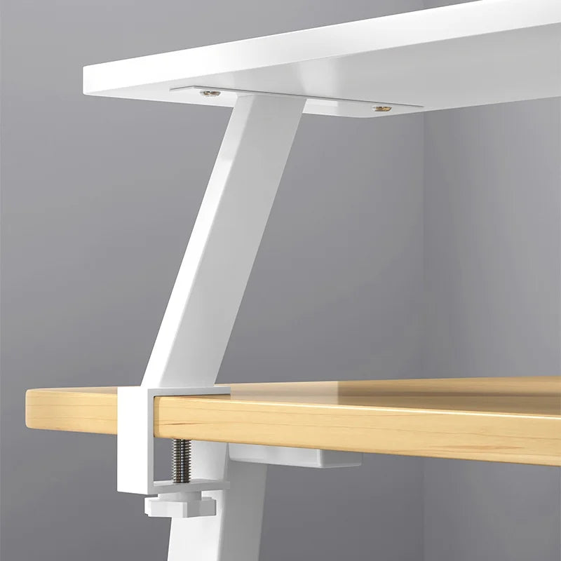 Cozyno Klemme Clamp-On Wood Desk Caddy — Cozyno Modern Desks & Workspace Accessories — view 5