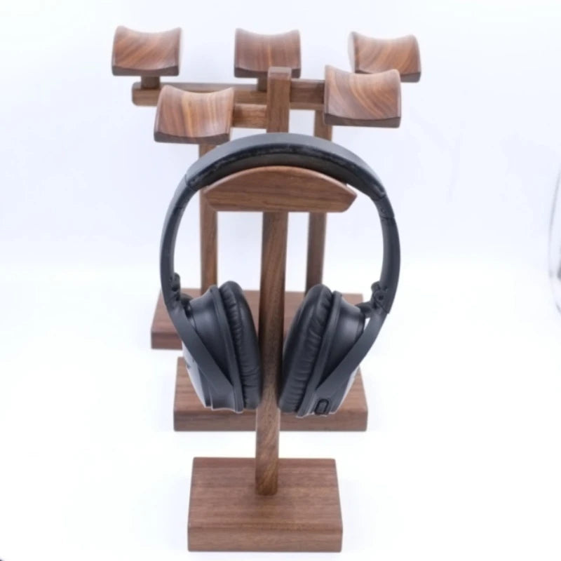 Cozyno Kuro Black-Walnut Headphone Stand — Cozyno Modern Desks & Workspace Accessories — view 2