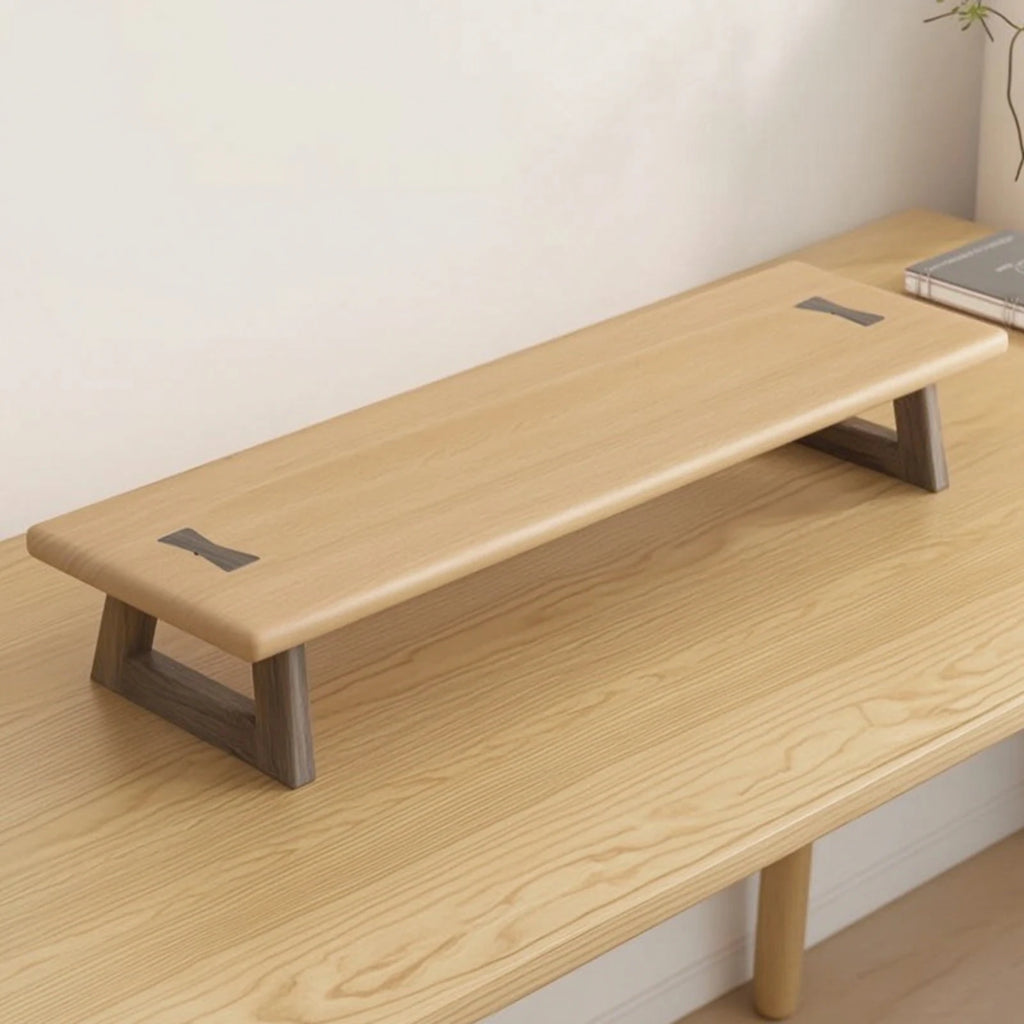 Cozyno Stille Wooden-Leg Monitor Riser — Cozyno Modern Desks & Workspace Accessories — view 5