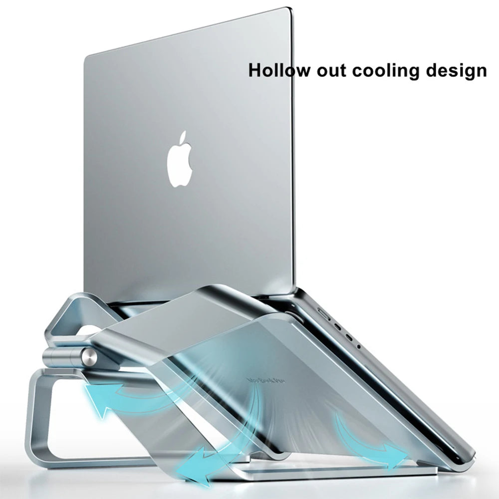 Cozyno Fjord Adjustable Aluminium Laptop Riser — Cozyno Modern Desks & Workspace Accessories — view 2