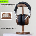 Cozyno Mori Curved Walnut Headphone Stand — Cozyno Modern Desks & Workspace Accessories
