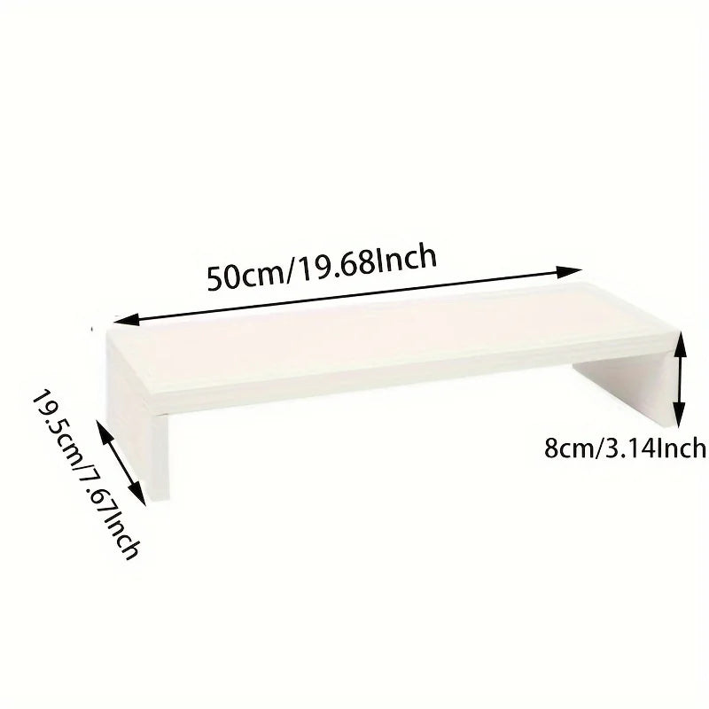 Cozyno Vald Wide Wood Monitor Riser — Cozyno Modern Desks & Workspace Accessories — view 2