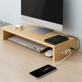Cozyno Kaze Vented USB Monitor Riser — Cozyno Modern Desks & Workspace Accessories