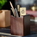 Cozyno Sten Solid Walnut Pen Cup — Cozyno Modern Desks & Workspace Accessories